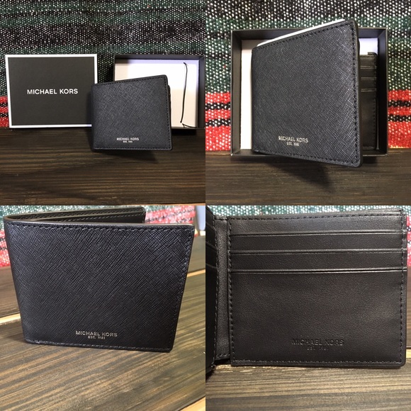michael kors slim billfold wallet